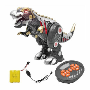 New Remote Control Dinosaur Electric RC Toys Walking Rechargeable Toy for Kids Boys with Light and Sound